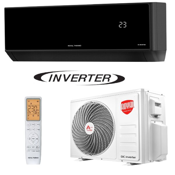Кондиционер  Royal Thermo Barocco DC Inverter RTBI-18HN8_2/black 